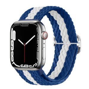 NEW Adjustable Braided Solo Loop For Apple Watch WB